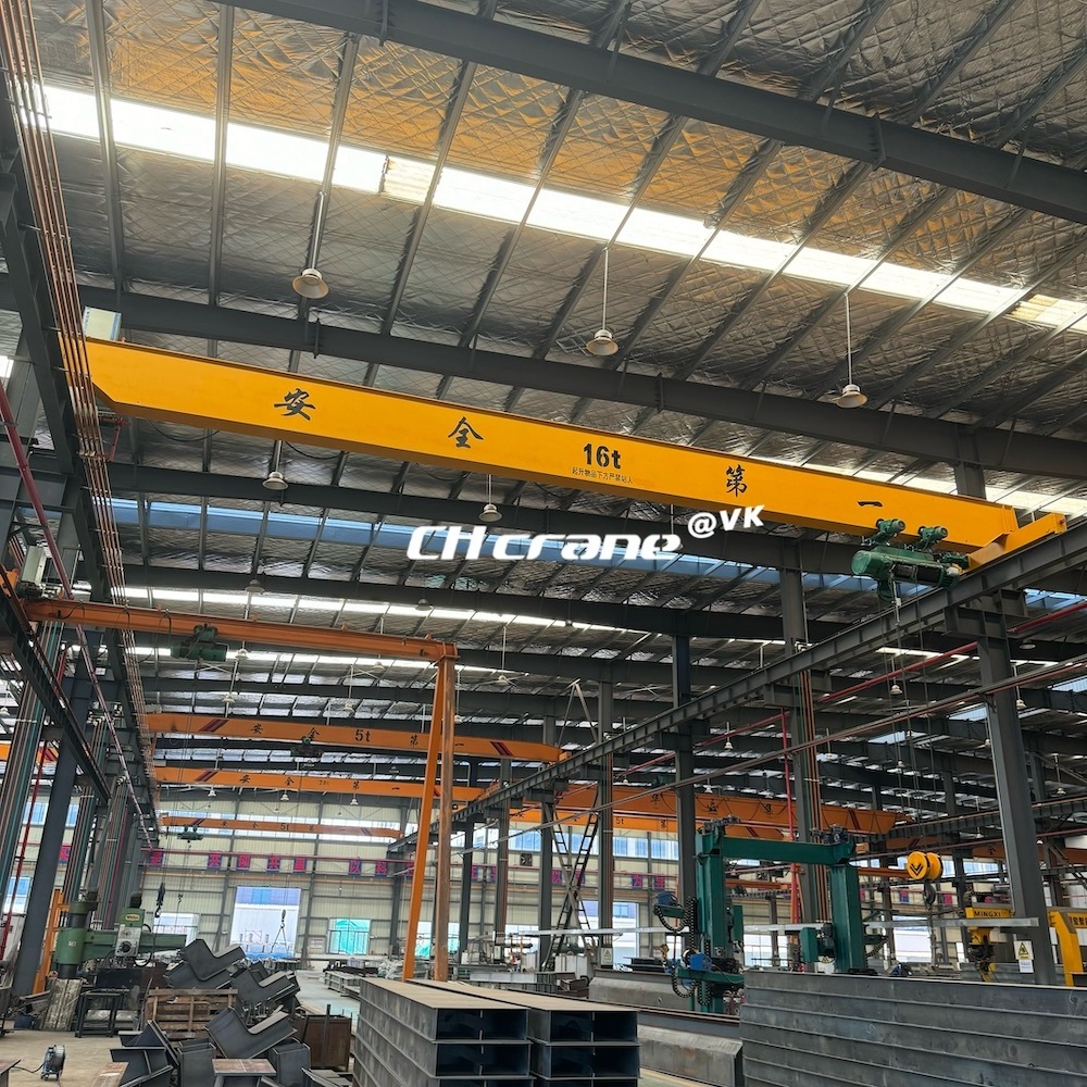 ChunHua LD mobile industry travelling single girder overhead bridge crane with CD electric hoist Single Girder Overhead Crane