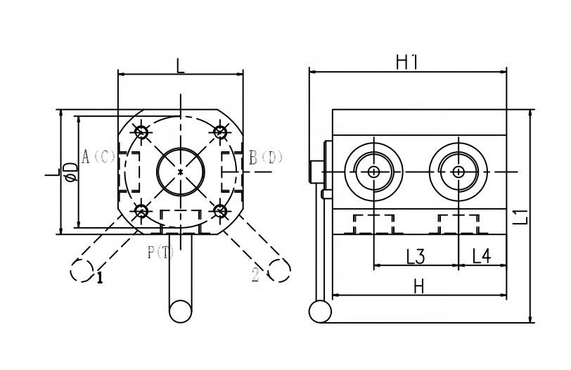 High Quality Valve Type DF 6 VIE-WAYS DIVERTER VALVE