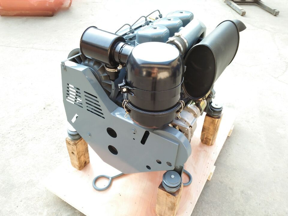 Famous brand Air cooled 3 cylinder engine with clutch  Deut z  F3L912 diesel engine