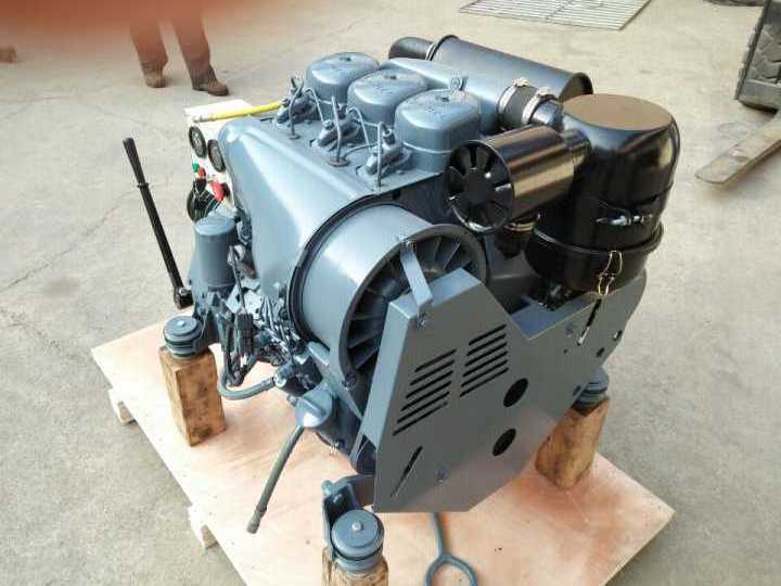 Famous brand Air cooled 3 cylinder engine with clutch  Deut z  F3L912 diesel engine