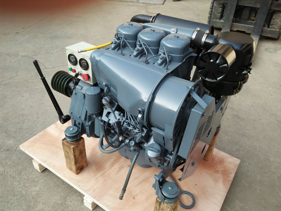 Famous brand Air cooled 3 cylinder engine with clutch  Deut z  F3L912 diesel engine