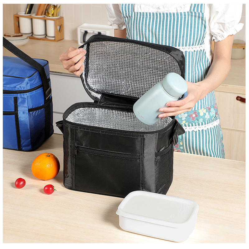 wholesale portable meal food beverages cool bag thermal aluminum foil picnic lunch bag food preservation beach beer cooler bag