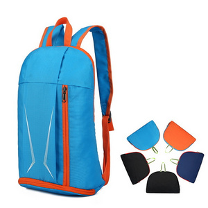 Wholesale custom logo ultralight nylon travel foldable backpack waterproof lightweight folding mountain backpacks for outdoor