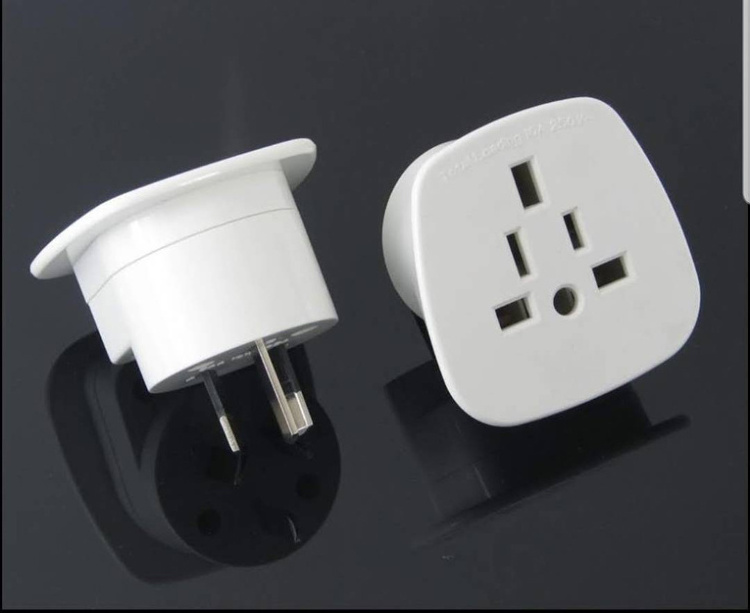 Travel AU converter 250V 10A saa australia power plug for Australia/New Zealand/Argentina