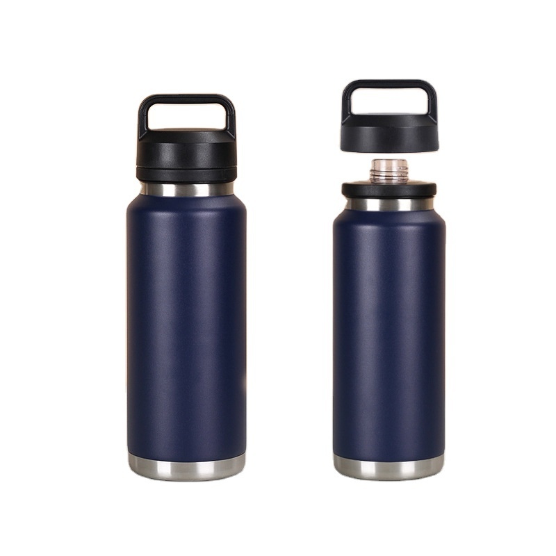 Stainless Steel Vacuum Flask 36 OZ Thermos Flask For Hot Tea Travel Camping Outdoor Insulated Water Bottles Custom Water Bottles