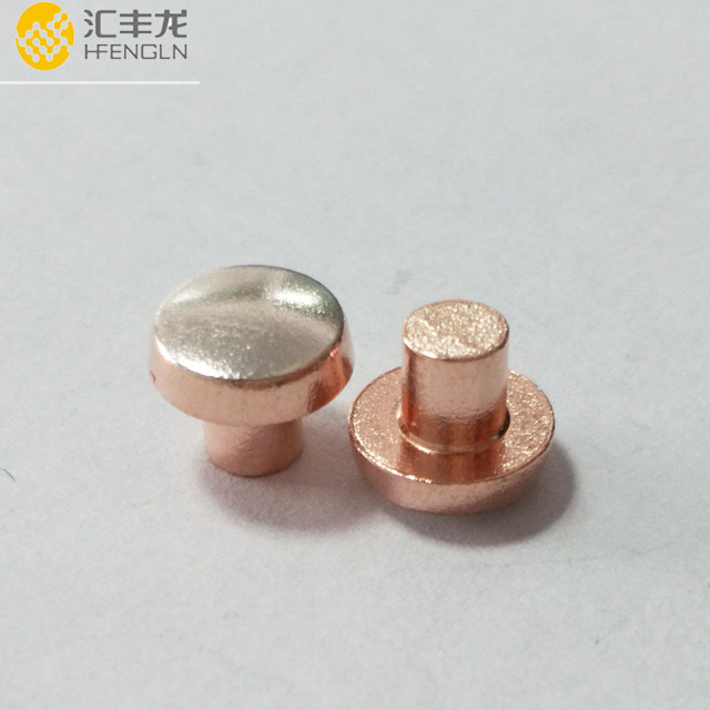 Top quality silver copper contact bimetal rivet