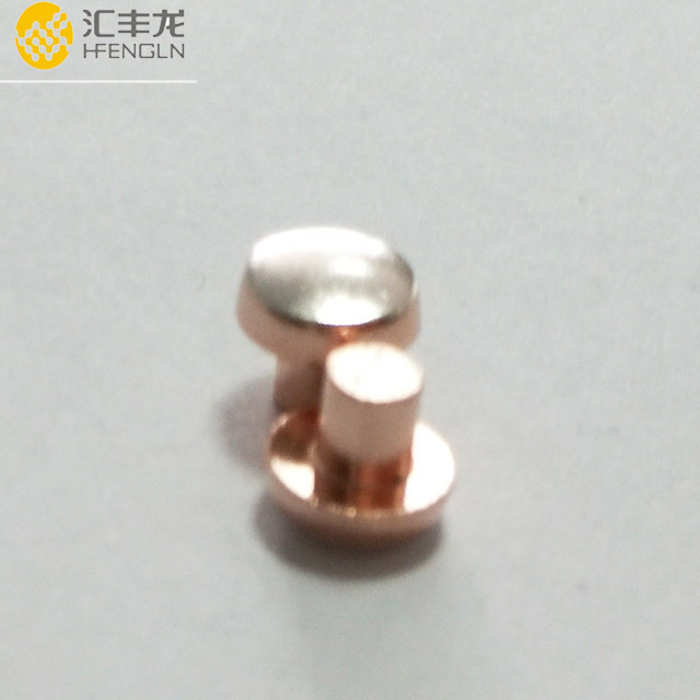 Top quality silver copper contact bimetal rivet