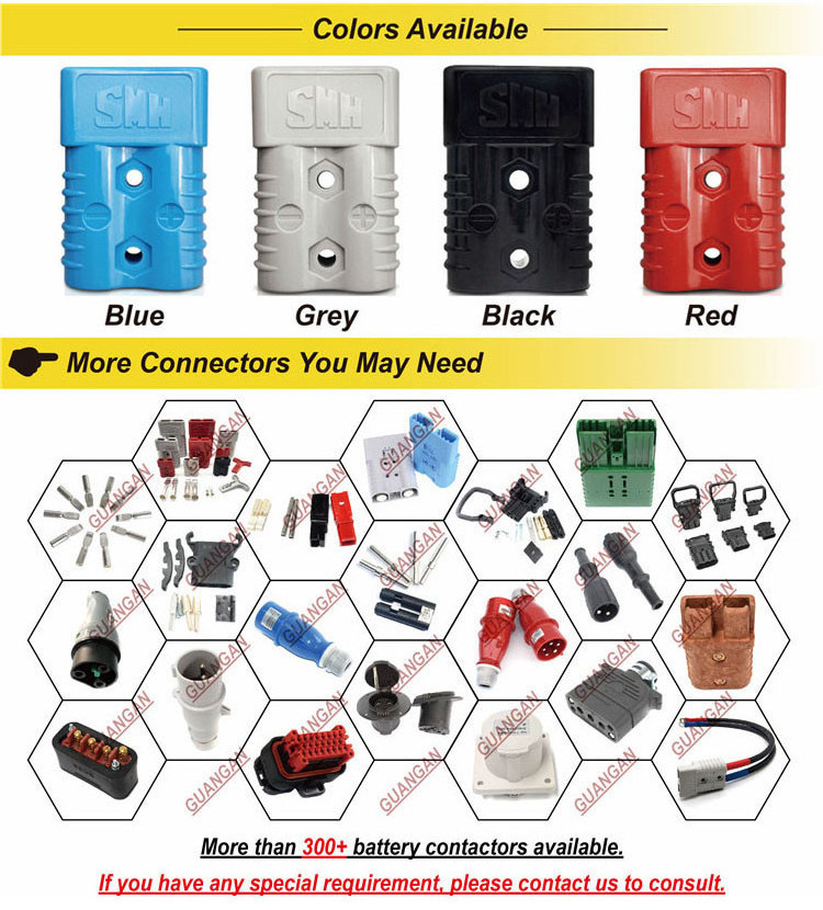 SMH Power Connectors Battery Plugs 2 Pin Connector SMH50  SMH50A