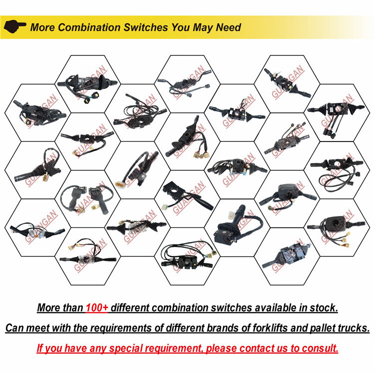 Forklift Parts Forward Reverse Direction Switch Combination Switch for Xilin Forklift FB20