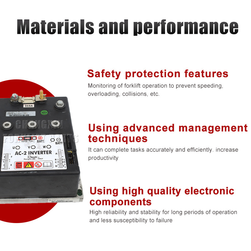 Original Zapi AC-2 80V 500A AC Motor Speed Controller AC-2 INVERTER 80V/500A(AZ8011) For Tailift Semi-ac 3-3.5t Balanced Truck