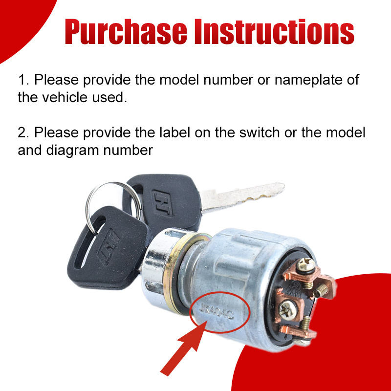 48- 110V Forklift Emergency Stop Switch CZK-250A/ED250