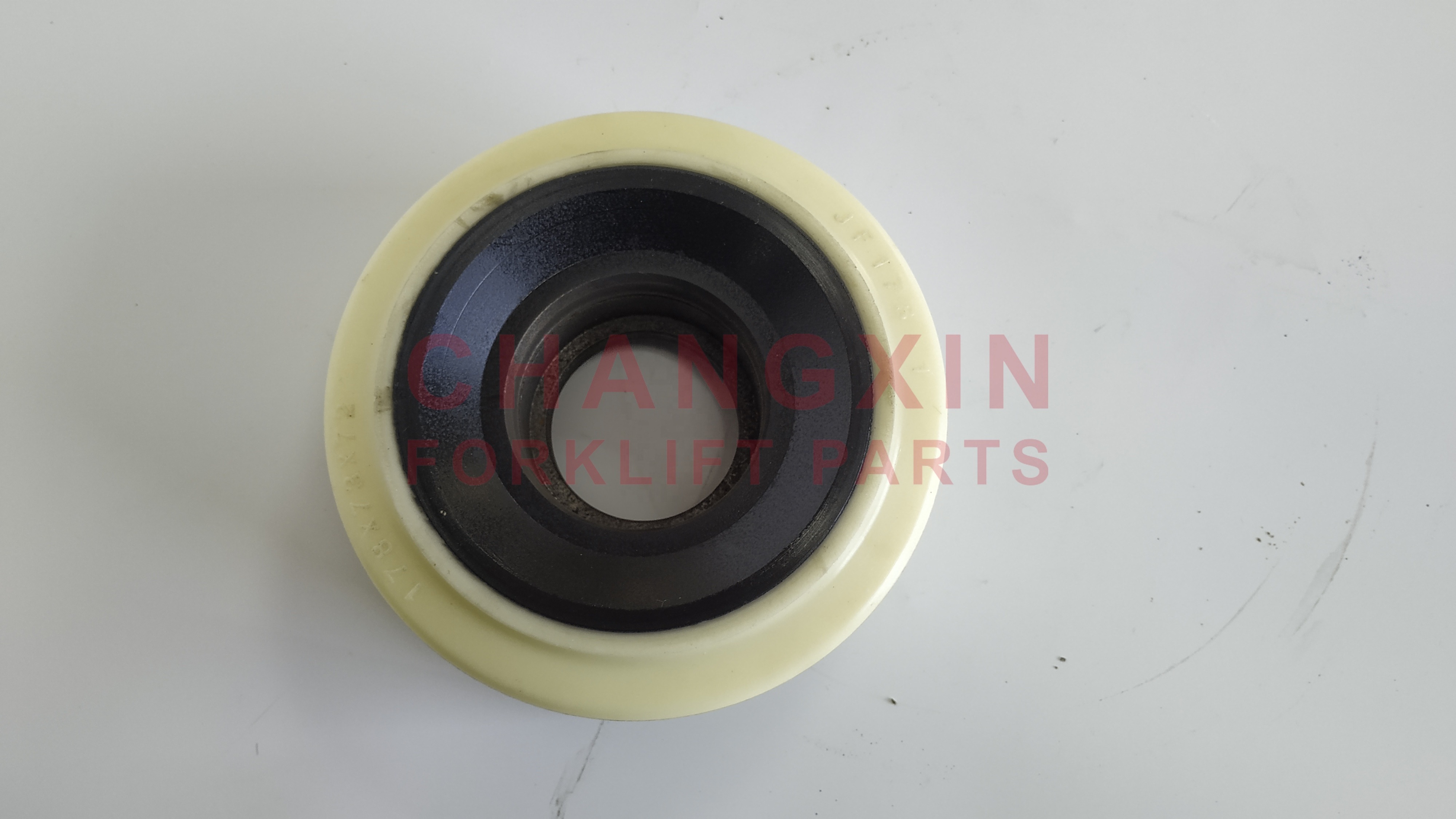 Good quality forklift parts 178*73mm  PU Support Balance Wheel Caster Wheel for electric pallet truck