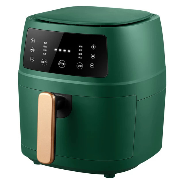 8L 2400W German Small Emerald 360 Smart Digital Air Cooker Electric Deep Fryers