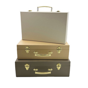 Tiny Suitcase Packaging Suitcase Box Packaging Paperboard Suitcase