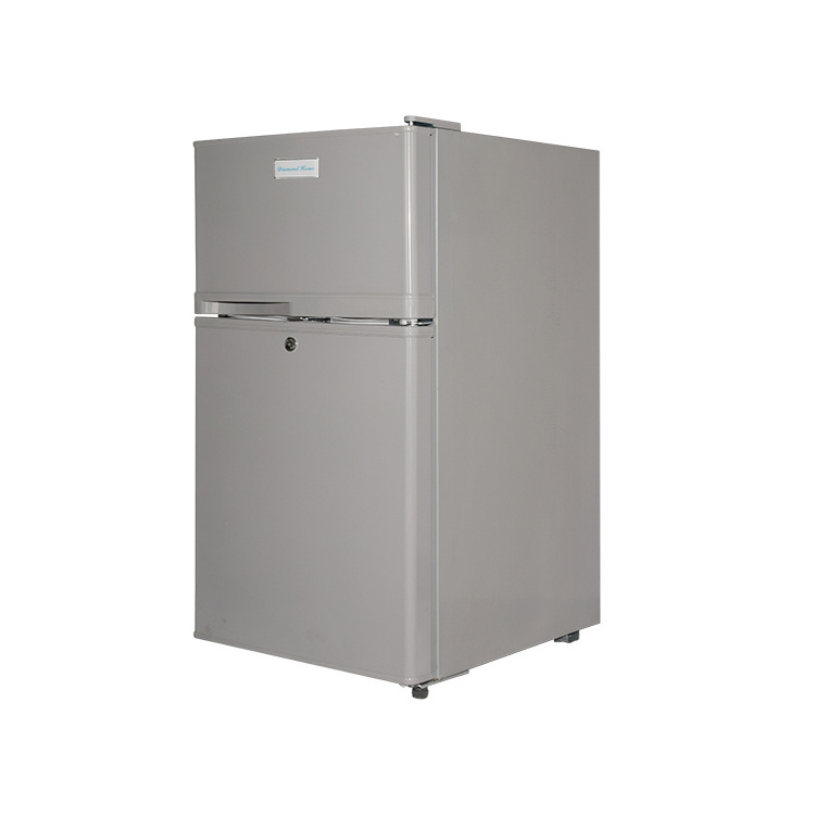 80l Fridge Small Mini Condenser Refrigerator 2 doors for kitchen refrigerator home