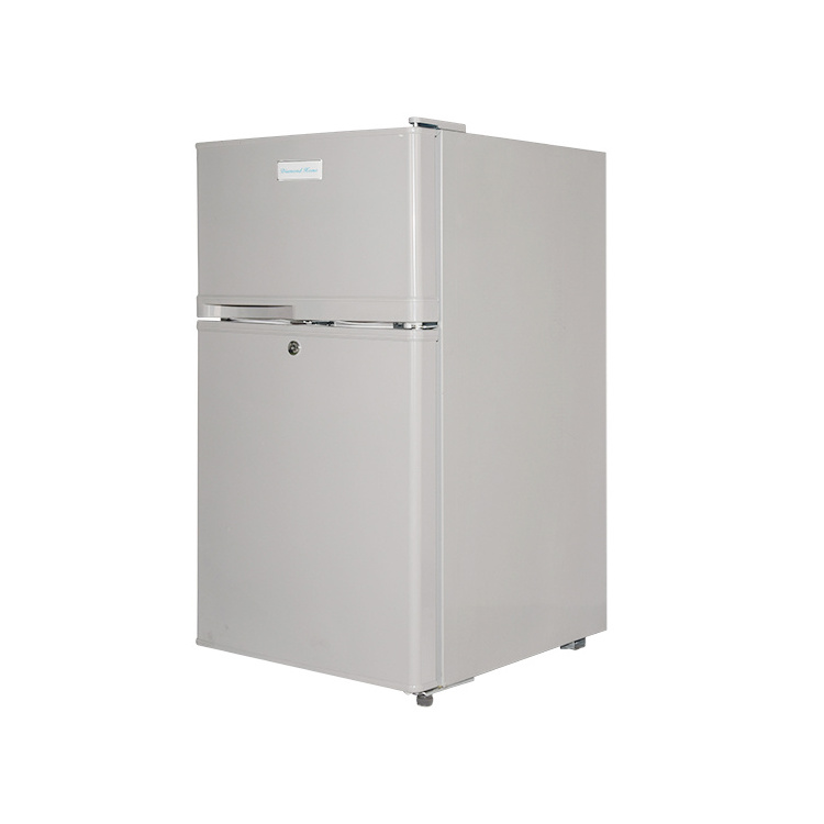 80l Fridge Small Mini Condenser Refrigerator 2 doors for kitchen refrigerator home