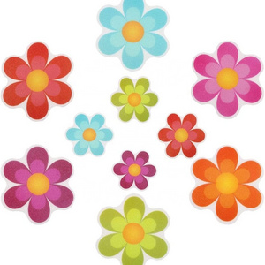 Non Slip Bathtub Stickers Bathroom Adhesive Flower Decals for Bath Tub