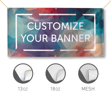 Stage backdrop signs hanging outdoor advertising event fence vinyl mesh banner