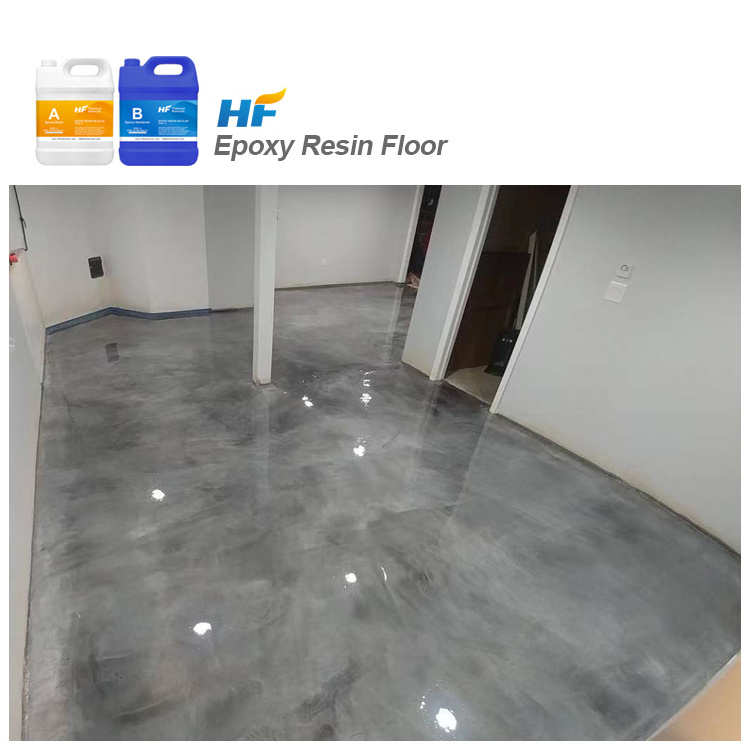 HF Food Safe Crystal Clear 3D Epoxy Resin Paint For Floor Coating