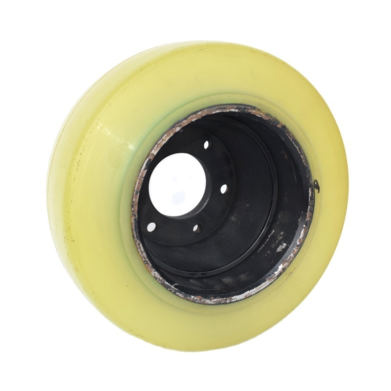 Wholesale drive wheel 330*145*180mm for TCM Nichiyu FBR15 reach forklift  pu wheel polyurethane wheels steering for electric van