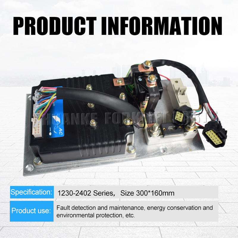 Original Curtis 1230-2402 AC programmable motor controller for electric material handling vehicle