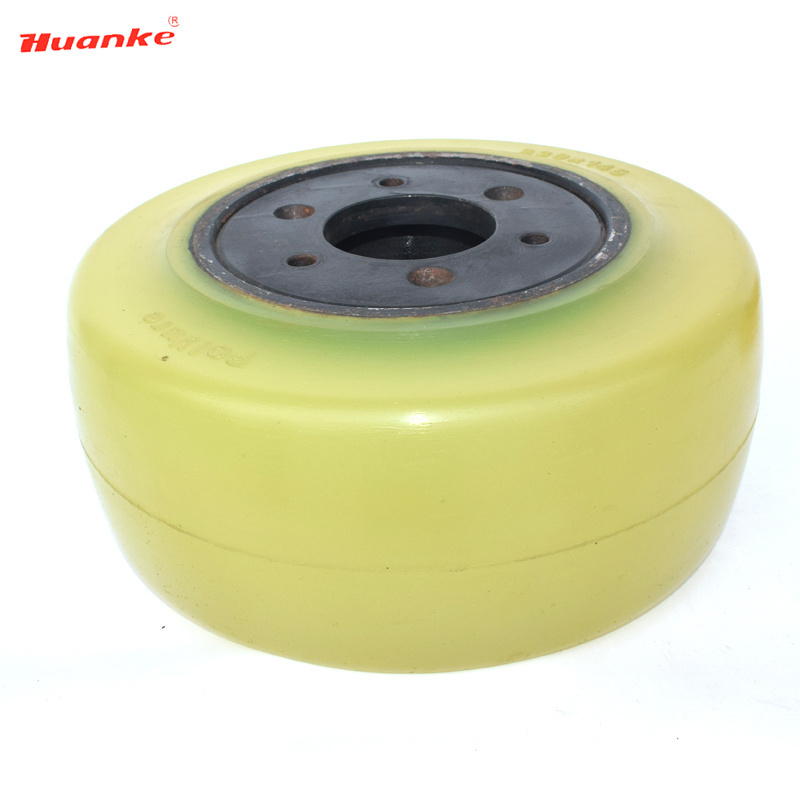 High quality 330*145*180mm PU Drive Wheel for NICHIYU / TCM forklift