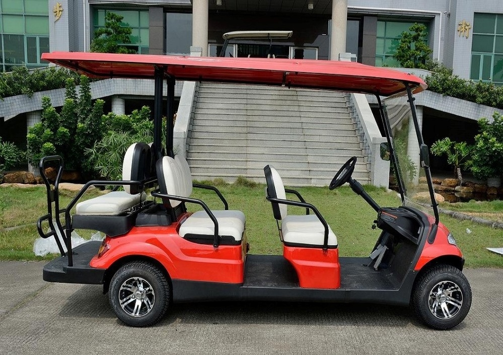 A627.4+2 Electric 6 Passengers Golf Cart 4+2 seats Golf Buggy Club Car