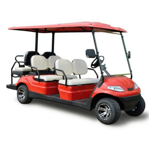 Good Sale 48V 4KW Powerful Lithium Battery 4 Wheel 6 Seater Electric Golf Cart Buggies