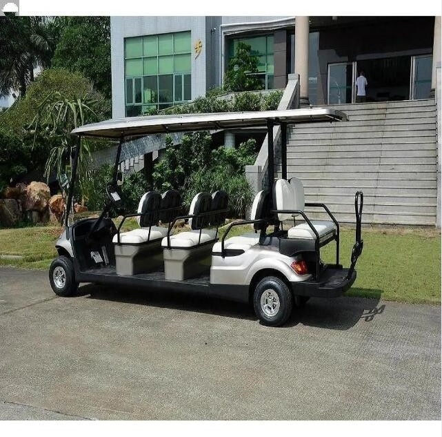 A627.6+2 Factory Cheap Electric Golf Cart 8 Seater Farm Used Golf Cart Toursit Golf Buggy