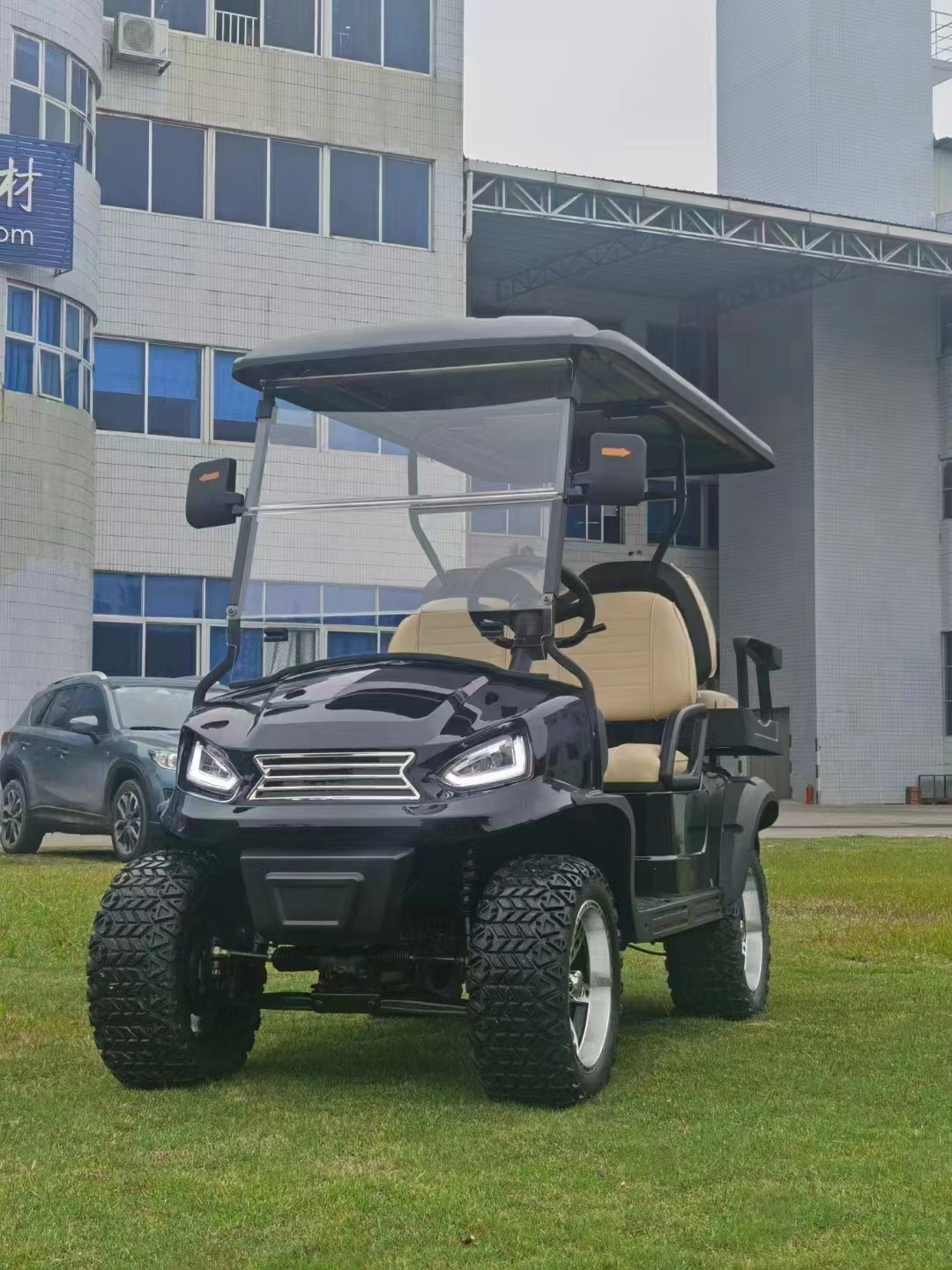 4 Person 72v electric lifted golf cart off road buggy with lithium battery