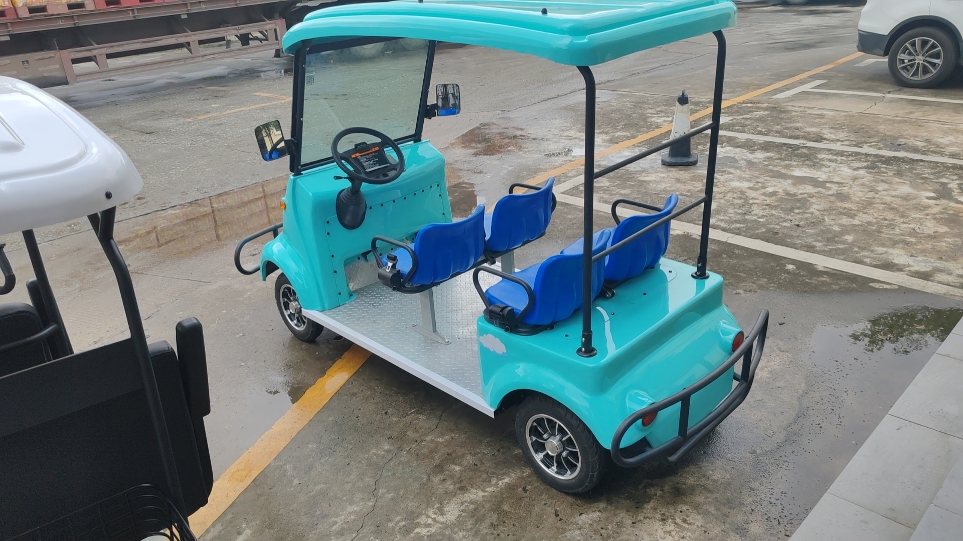 funny design high level good quality electric golf carts go carts street legal and suitable for park zones