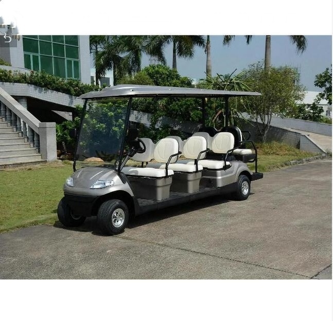 A627.6+2 Factory Cheap Electric Golf Cart 8 Seater Farm Used Golf Cart Toursit Golf Buggy