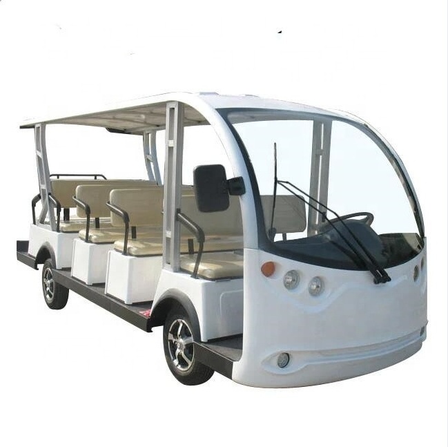 14 Passenger Sightseeing Car LT-14 Golf Buggy Carts Tourist Electric Shuttle Bus