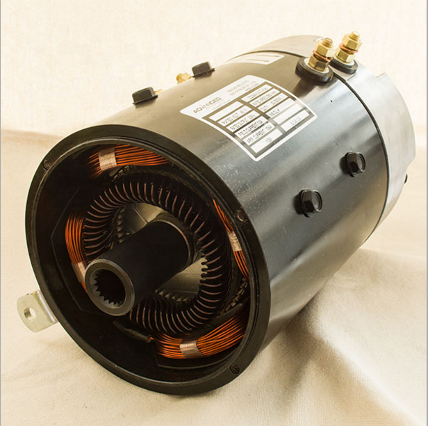 3.8KW 48V 2800rpm AMD ZQS48-3.8-T Golf Cart SepEx DC Motor For Electric Vehicle