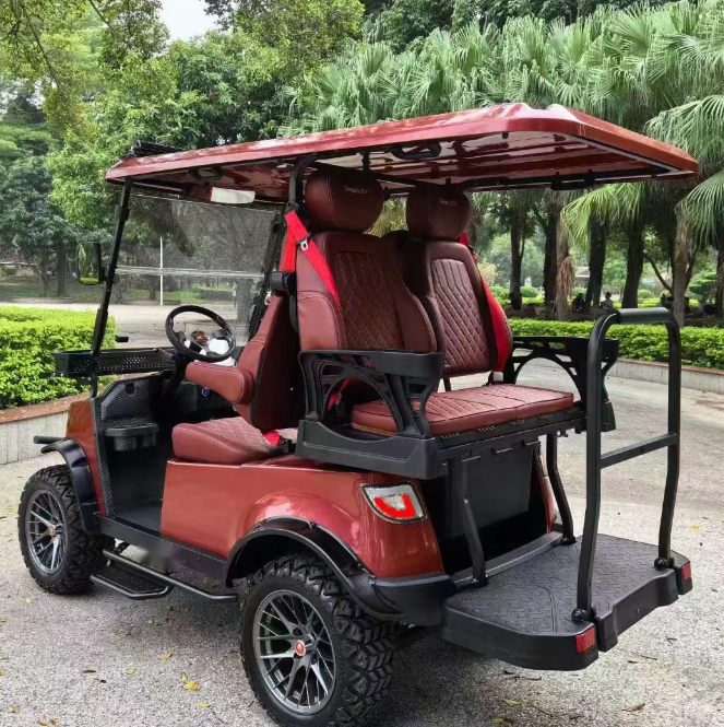 Stainless steel box Food Supply Housekeeping Electric Golf Cart Buggy with Aluminum Box