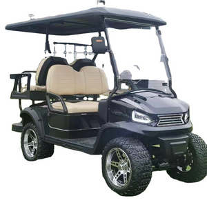 4 Person 72v electric lifted golf cart off road buggy with lithium battery