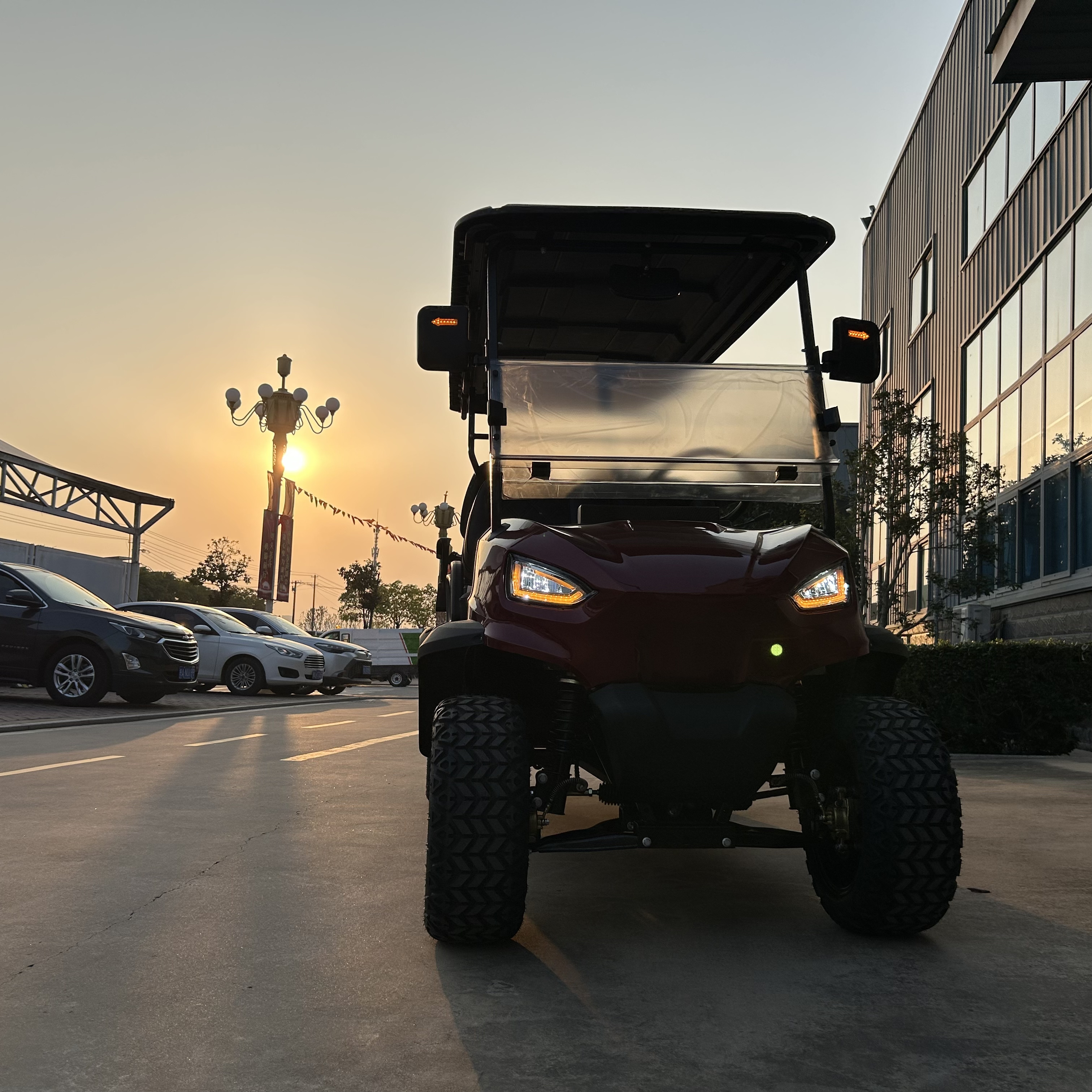 HUAXIN Golf Carts Off Road Street Legal 48v 72v Lithium Battery Karts Car Buggy 4 6 Seater Electric Golf Cart