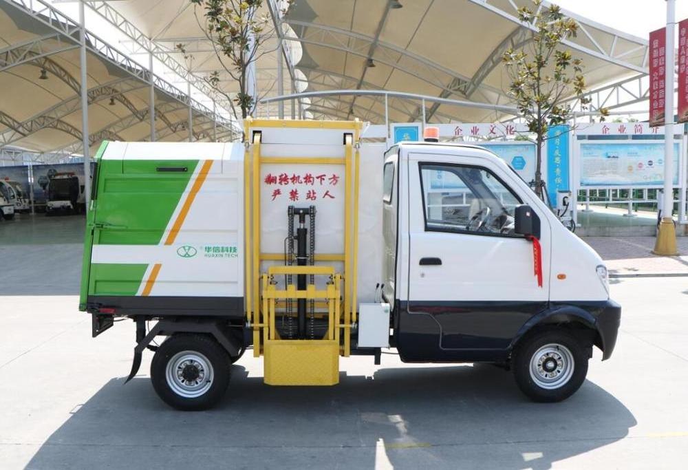 Electric garbage truck/campus mini trucks dumper at low speed/environmental economy dump truck