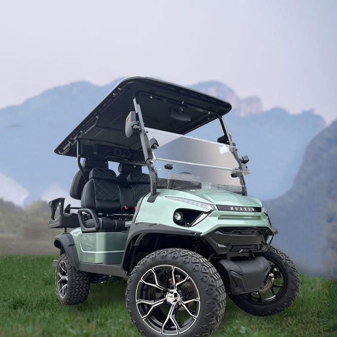 Off Road Street Legal Golf Cart 2/4/6 Seater Sightseeing Bus Hunting Electric Golf Buggy