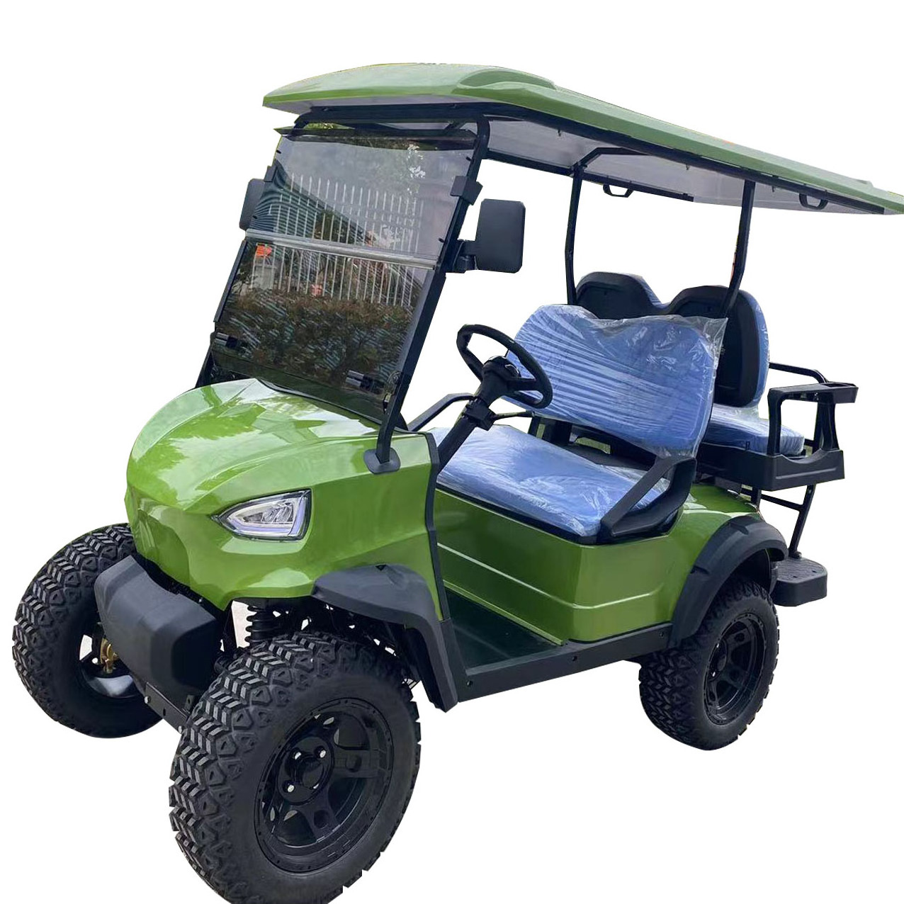 Cheap used 4 seater electric golf cart club golf car gas powered car for sale