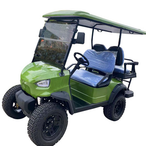 Cheap used 4 seater electric golf cart club golf car gas powered car for sale