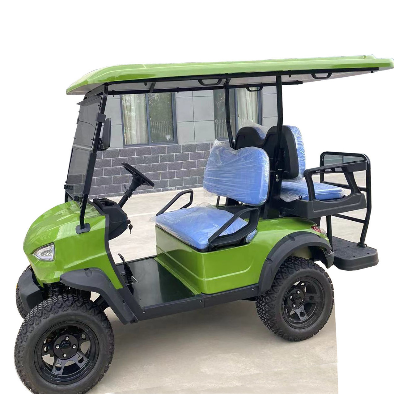 Cheap used 4 seater electric golf cart club golf car gas powered car for sale