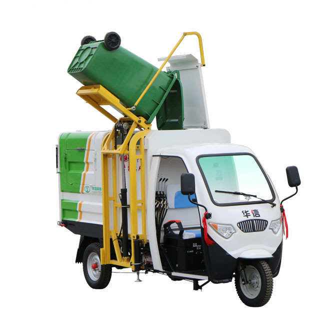 High quality electric garbage waste collection tricycle for sale