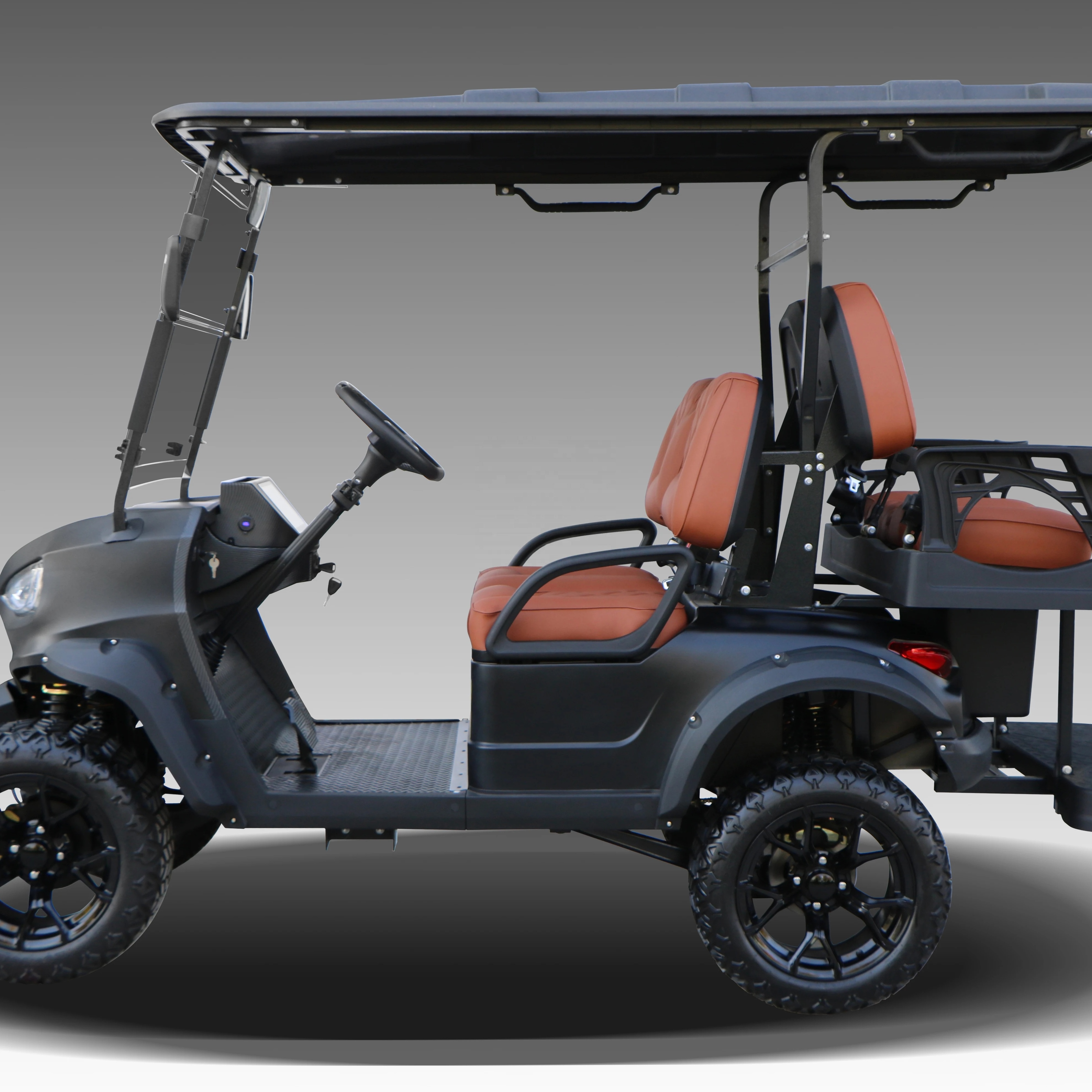 Used golf cart with 5KW motor lithium battery and charger and free customization service