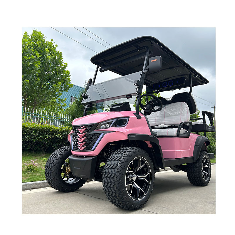 Chinese Manufacturer Wholesale 4 Seater Golf Cart 48V Electric Sightseeing Buggy