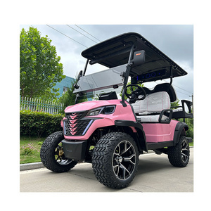 Chinese Manufacturer Wholesale 4 Seater Golf Cart 48V Electric Sightseeing Buggy