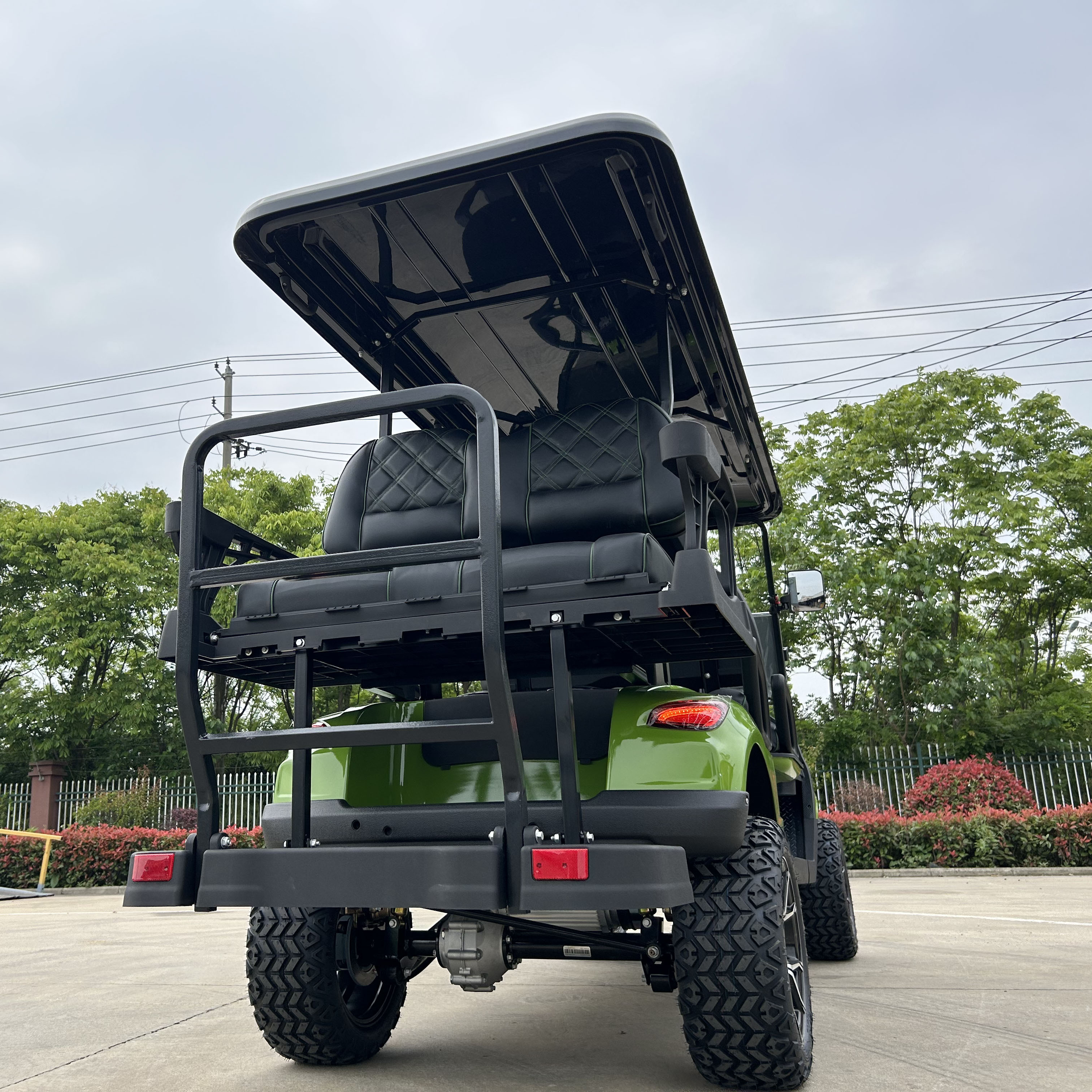 Hunting Golf Carts Electric Battery 48v New Off Road Golf Carts Electric 6 Seater