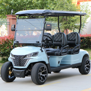 4 Wheel Drive Gas Golf Cart Lithium Battery Golf Cart With Doors Cover