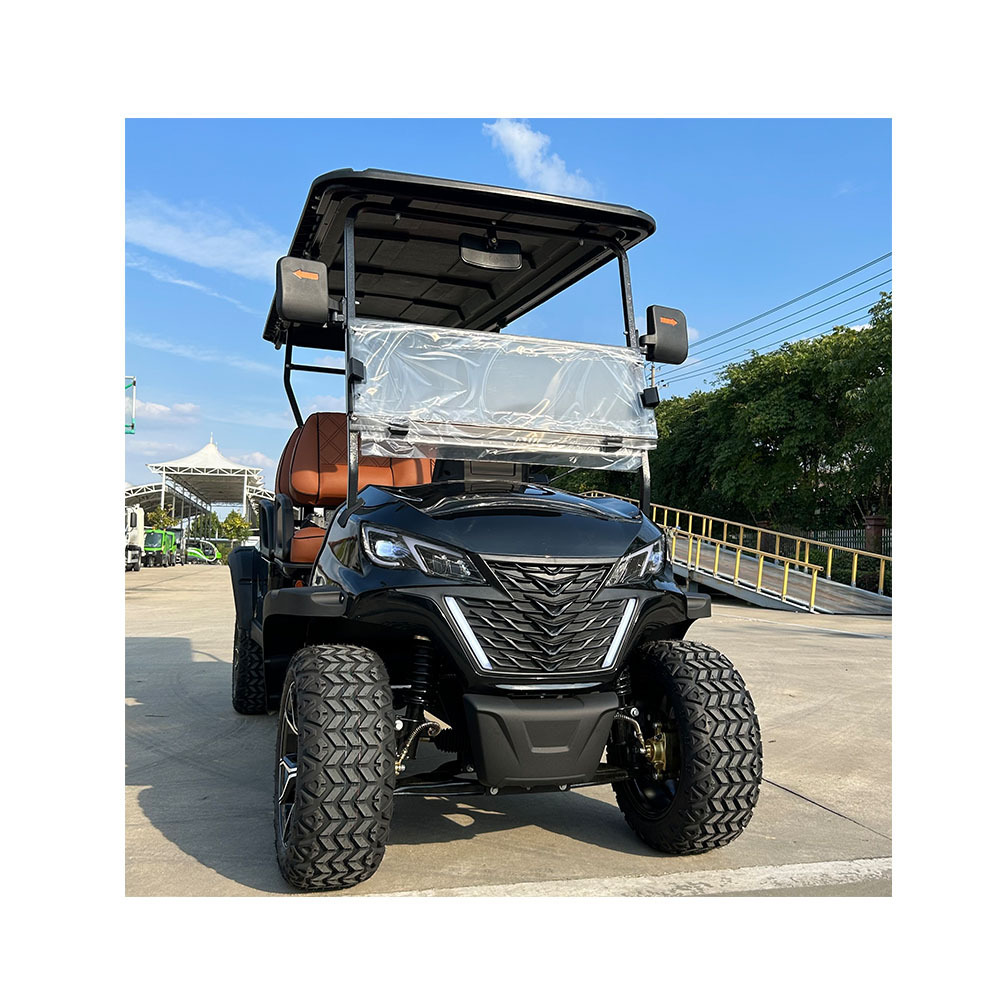 Manufacturers Utility 6 Seat Mini Golf Cart 4 Wheel Drive Electric 4x4 Golf Cart