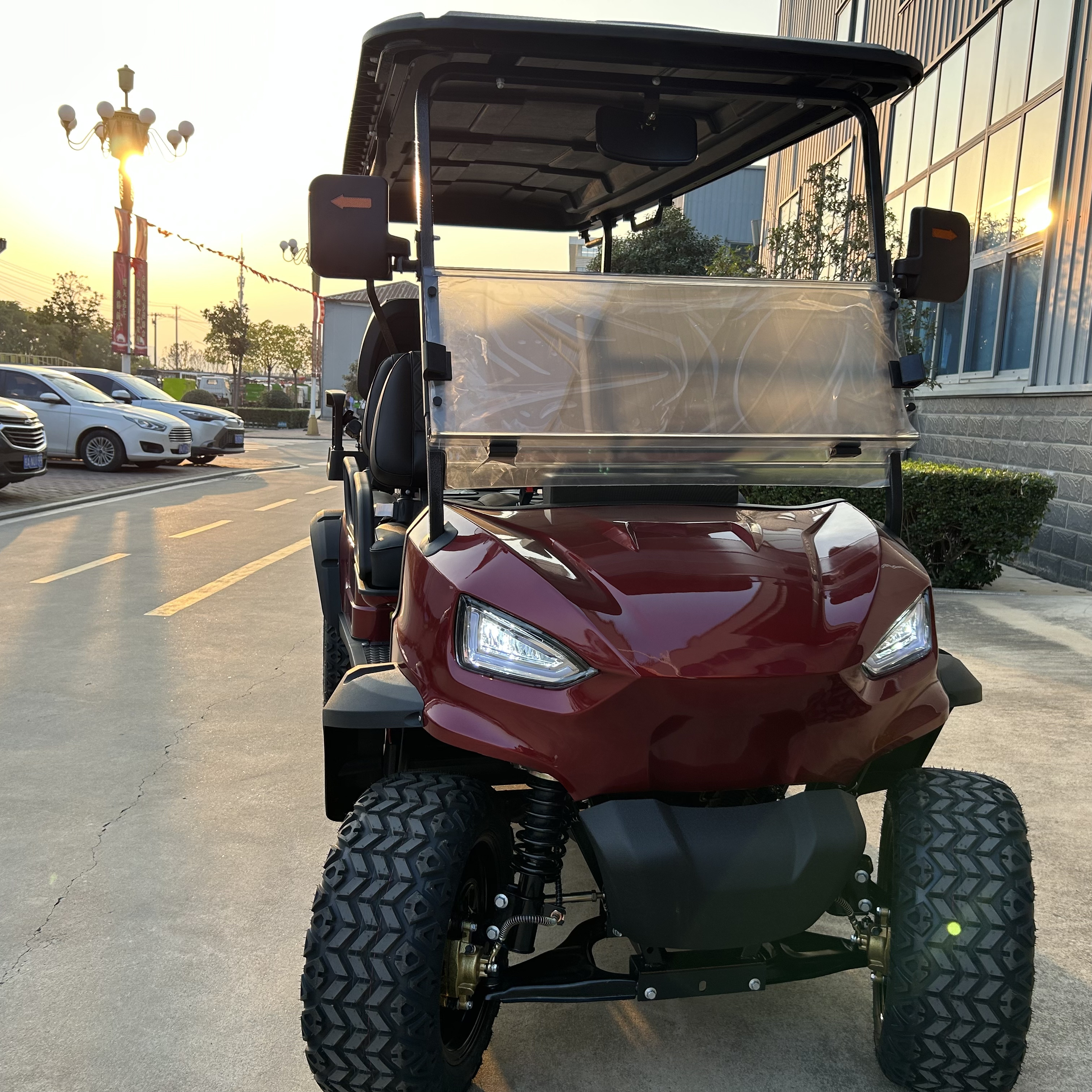 HUAXIN Golf Carts Off Road Street Legal 48v 72v Lithium Battery Karts Car Buggy 4 6 Seater Electric Golf Cart